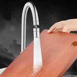 Carvallo – 360° justerbart vattenkranhuvud med dubbla sprutlägen för effektiv rengöring Carvallo