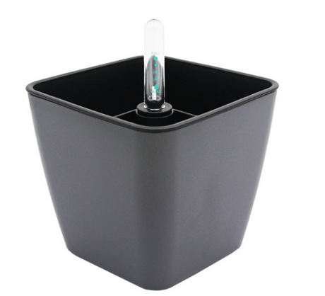 Blomkruka med bevattningssystem – Självbevattnande blomkruka för inomhus- och utomhusbruk Carvallo