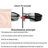 Automatiska färgändrande polariserade glasögon Carvallo