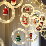 TwinkleJoy Julbelysning – LED-ljusslinga med festliga figurer Carvallo
