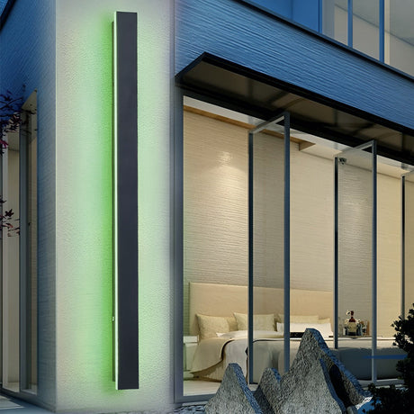Utomhus Vägglampa Modern Svart LED Vägglampor Carvallo