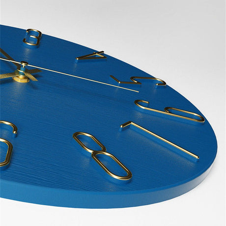 Modern plastväggklocka Carvallo