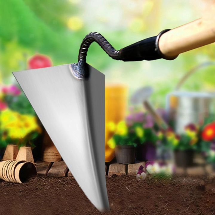 Triangle Garden Hoe – Lätt ogräsborttagare och jordlösare med dubbel funktion MILA Sverige