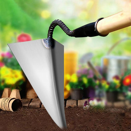 Triangle Garden Hoe – Lätt ogräsborttagare och jordlösare med dubbel funktion MILA Sverige