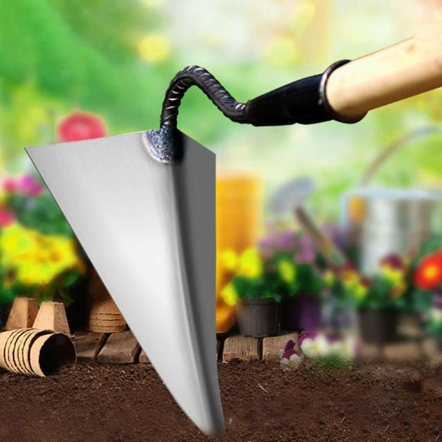 Triangle Garden Hoe – Lätt ogräsborttagare och jordlösare med dubbel funktion MILA Sverige