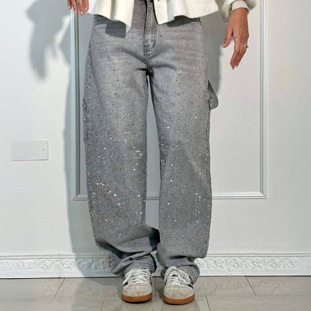 Lustre™ jeans med vida ben för kvinnor-Hemnix-Hemnix