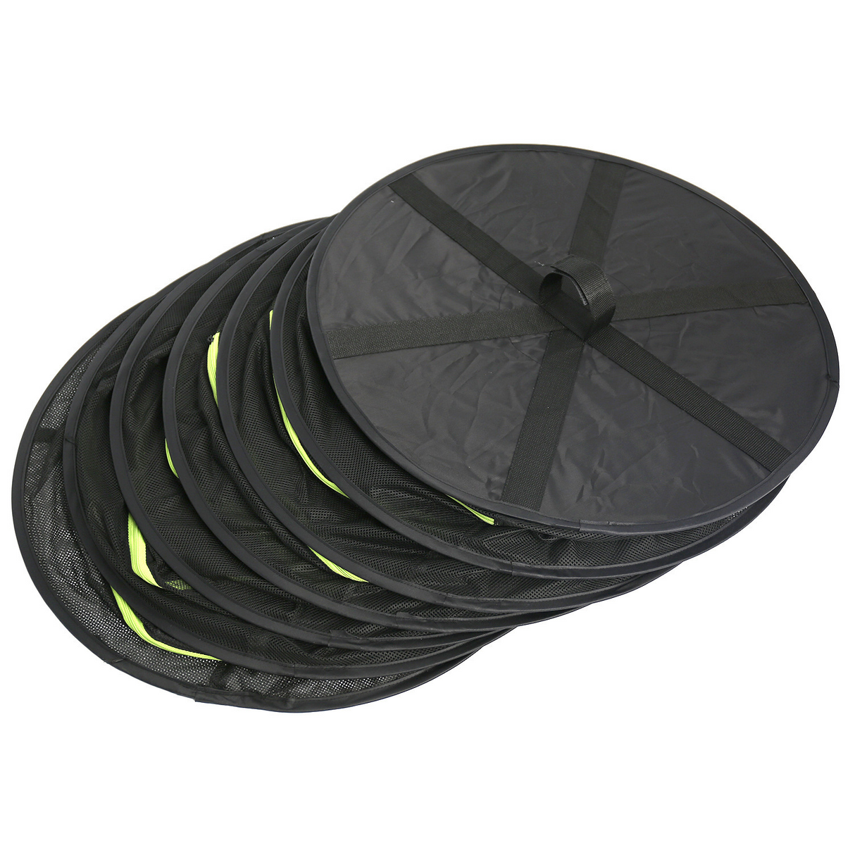 Fällbar torkställning för frukt, grönsaker och örter – Flerlagers nätställ för snabb torkningsprocess Carvallo