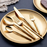 Aldomara Gold & Silver Rostfritt Stål Bestickset Carvallo