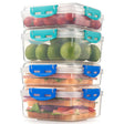 Utspillningssäkra lunchlådor (4-pack) Carvallo