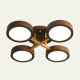 LED Taklampa med Modern Design i Trä Carvallo