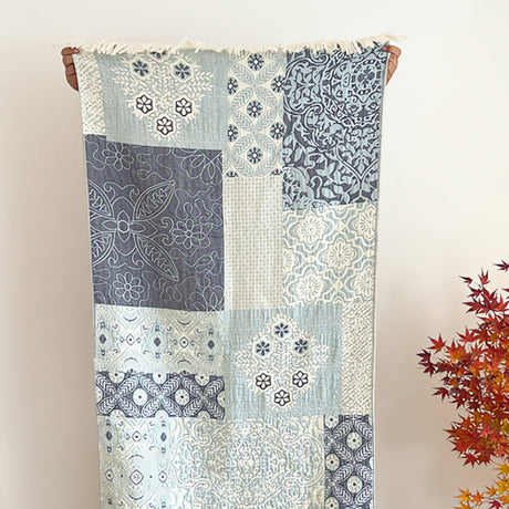 Midnight Swirls Bomullshandduk Carvallo