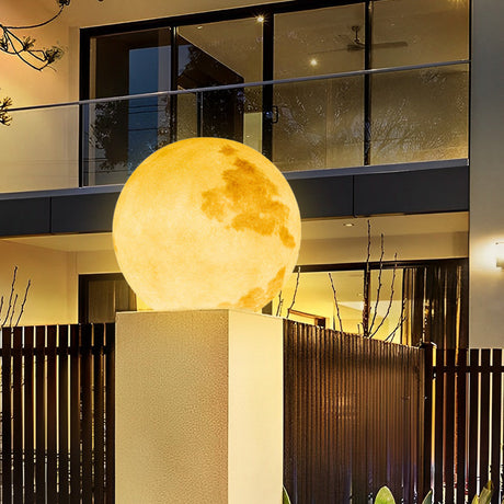 Utomhus Globe Sol Resin Puts Lampa Carvallo