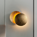 Rotating Round Wall Light | Modern LED Fixture | 7.8–9.8 tum | Creative Iron Design | Brick by Brick Carvallo