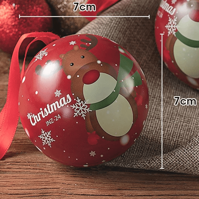 Julkula Godisask Juldekoration - Fyll med Godis & Chocklad, Jultomte, Älg, Snögubbe-Jul-BB-Hemnix