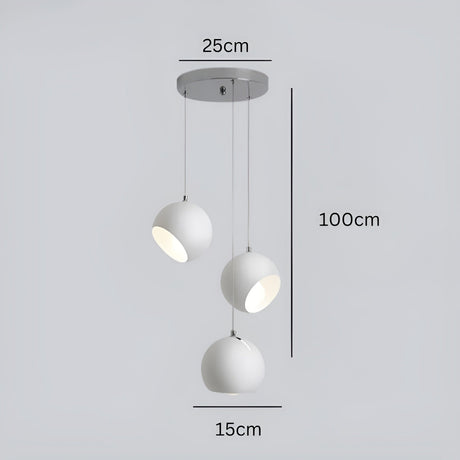 NordicBeam Light – Modern Glob LED Pendellampa Carvallo