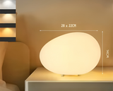 GlowAura Lampa - Samtida Dekorativ Nattljus Carvallo