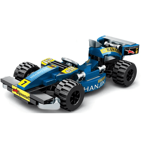 Mini Transportfordon Byggklossar - Bilmodeller-Byggsats-BB-C-Hemnix