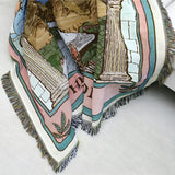 Moon Tarot Tapestry Blanket Carvallo