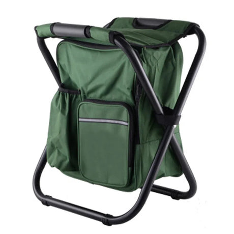 Carvallo Outdoor-Hocker TrekChill SeatCooler | Fällbar campingstol med integrerad kylbox | Vattentät & Bärbar | 150 kg belastningskapacitet Carvallo