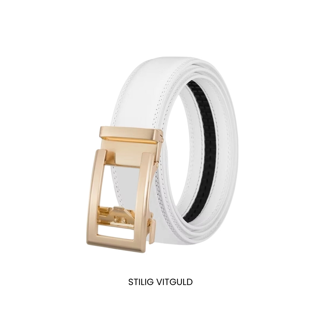 Cintura™ Justerbart bälte, bytebart spänne-Hemnix-Stilig vitguld-Hemnix