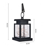 Solar LED-lampa med trådlampor – Dekorativ trädgårdslampa för utomhusbruk och terrass Carvallo