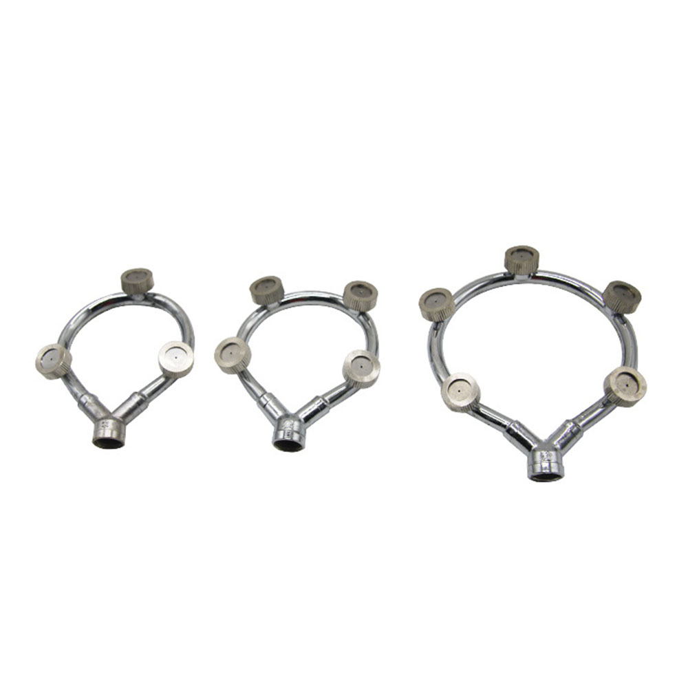 Högtryck rostfritt stål ring flerdyser munstycke – Effektivt sprutmunstycke för trädgårdsbevattning Carvallo