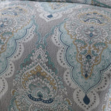 Paisley Aqua Teal Täcke Set Carvallo