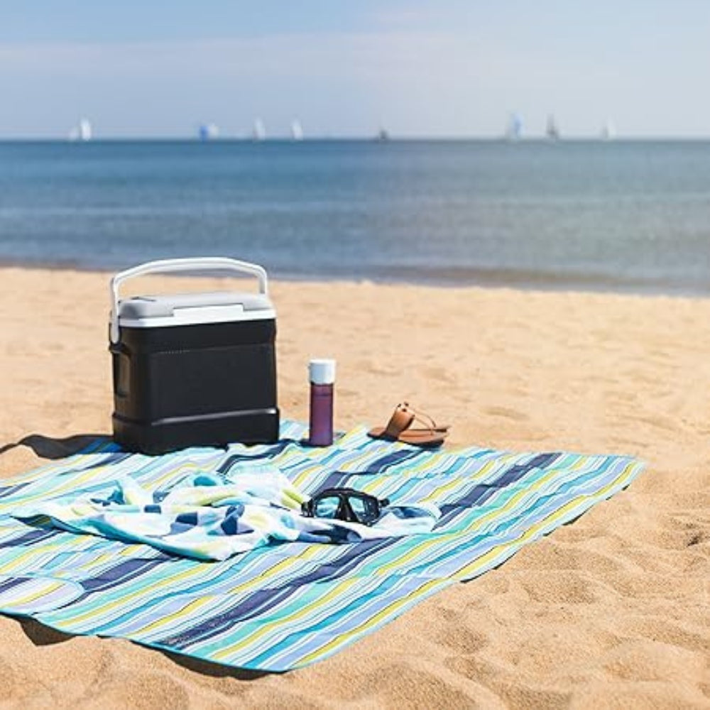 Sand Säkert Stor Fällbar Picknickmatta Carvallo