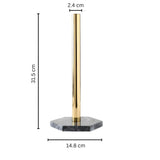 Marmor Bas Pappershanddukshållare Carvallo