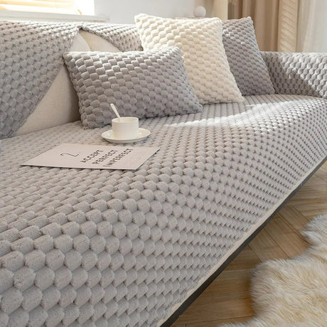 50% RABATT | SofaCover™ - Vinter Plüsch Anti-Rutsjk Sofaöverdrag Carvallo