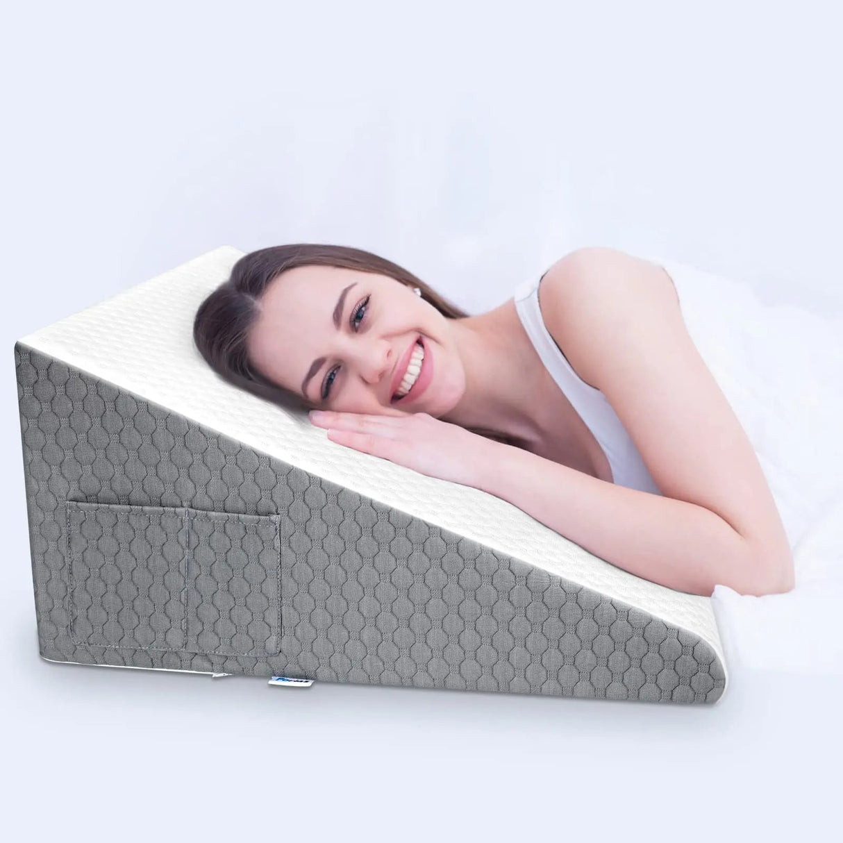 Det Premium Wedge Pillow – Höj din sömn & Andas lättare Carvallo
