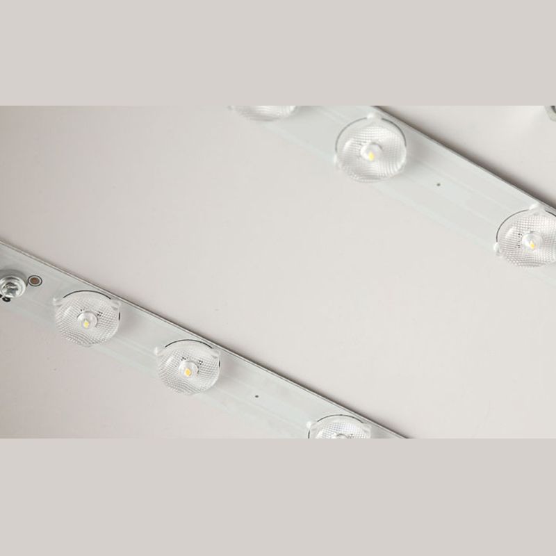 Elysia Modern Rund LED Taklampa Rosa Grå Metall Vardagsrum Carvallo