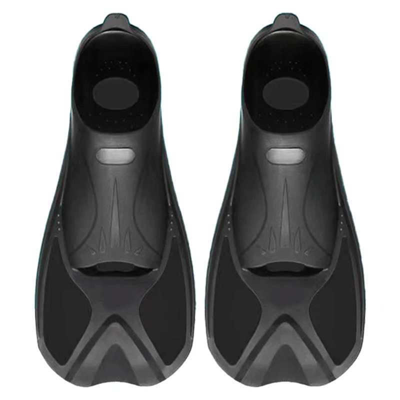 Slitstarka Simfötter Simfenor Med Korta Blad-Personligt-BB-Svart-S-Hemnix