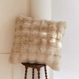 Rabbit Faux Fur Kudde Carvallo