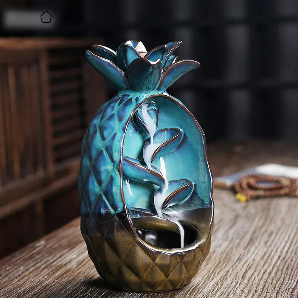 Carvallo - Ananasformad rökelsebrännare för avslappnande stämning Carvallo