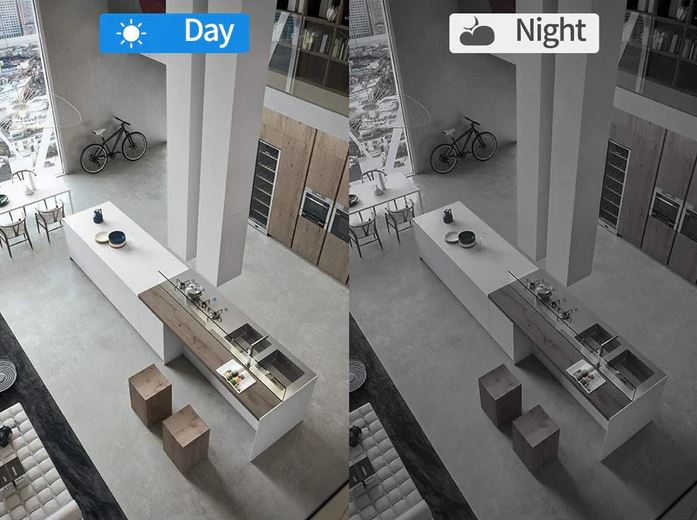2-pack mini WiFi-säkerhetskameror - Trådlös HD-nattseende för barn- och husdjursövervakning MILA Sverige