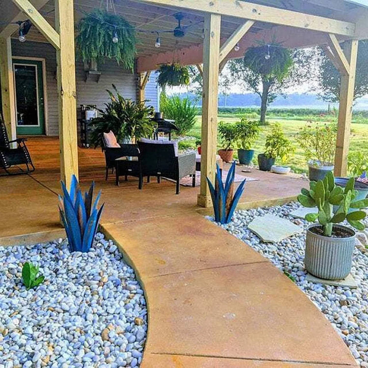 Faux växt | Dekorativ agave för stiliga inomhusutrymmen Carvallo