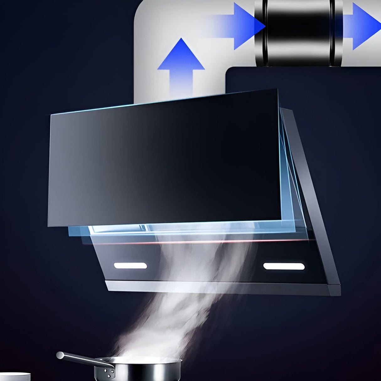 Leiser frånluftsfläkt – Kraftfull för luftrening i hemmet eller på kontoret Carvallo