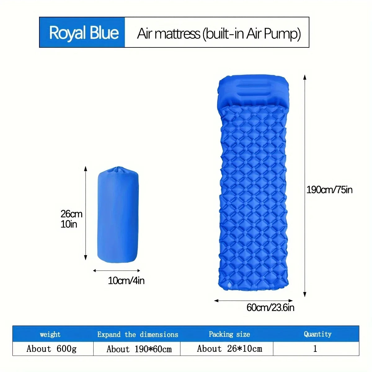 Madrass Camping Sova Pad Carvallo