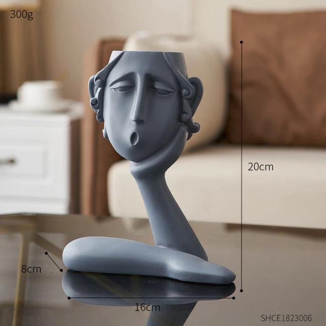 Känslomässiga uttryck Planter Sculpture Trio MILA Sverige