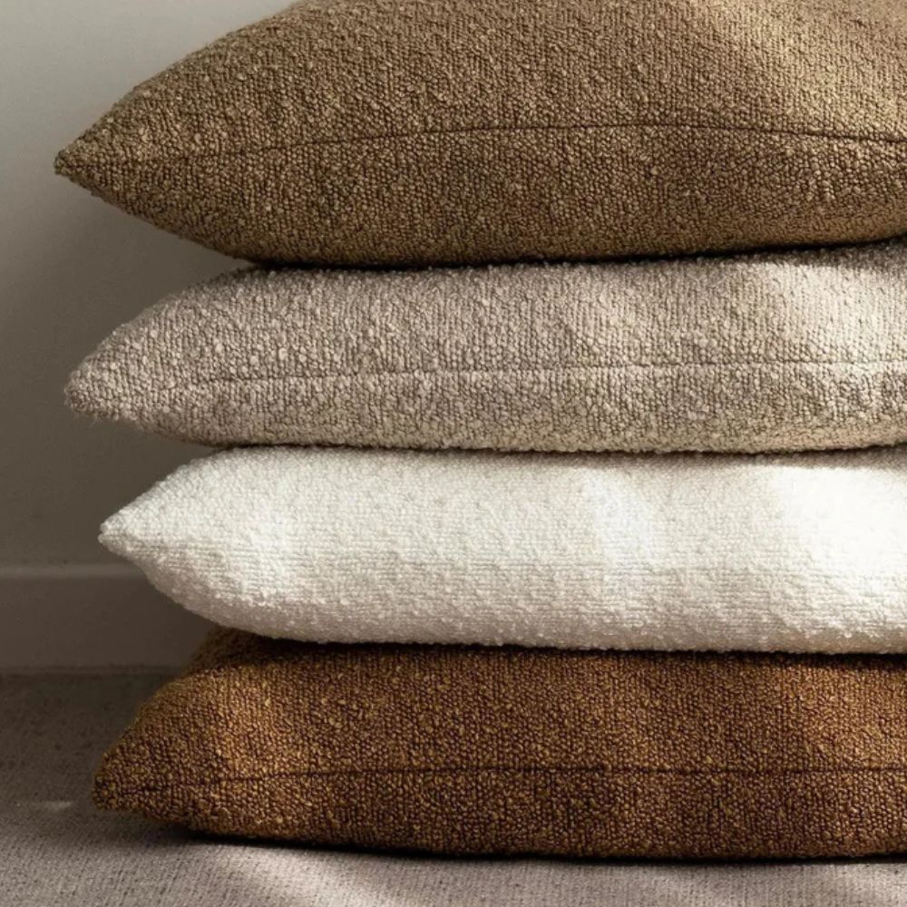 Tidlös Boucle Kuddöverdrag Carvallo