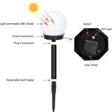 3-pack Vattentäta LED Solarlampor för trädgården Carvallo