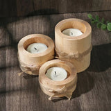 Natural Harmony Bamboo Ljushållare – Set med 3 MILA Sverige