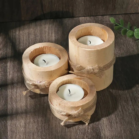 Natural Harmony Bamboo Ljushållare – Set med 3 MILA Sverige