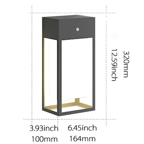 GlowSculpt Light - Vattentät solutomhusbelysning Carvallo