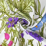 Pastoral Style Plants Vattentätt Duschdraperi Carvallo