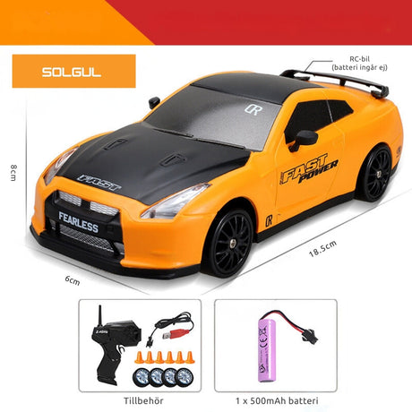 Turbo™ Driftande RC-bil-Hemnix-Solgul-Hemnix