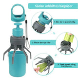 PawPull - Kompakt hundavfallsöppnare med automatisk draghandtag och bärrem Carvallo