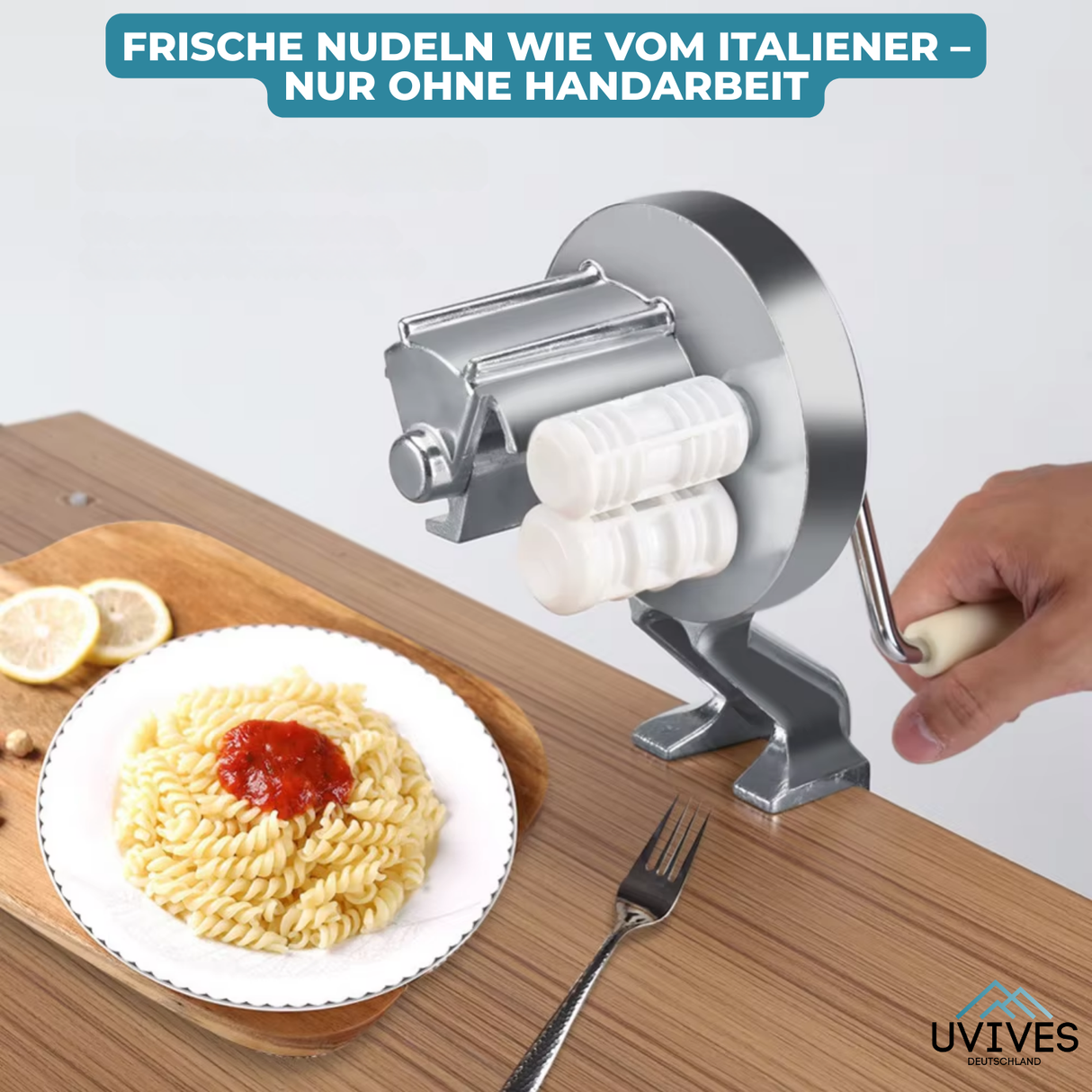 NudelPro™ – Färsk pasta utan kraftansträngning Carvallo