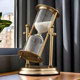 SandMuse – Klar tidsglasyr med elegant flöde för produktiv och stilfull inredning av arbetsplatsen Carvallo